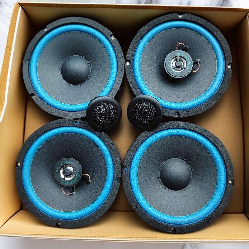 处理6.5寸中低音炮同轴喇叭车载汽车音响改装家用DIY书桌立体音箱