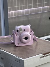 Чехол для Polaroid 拍立得mini12保护壳相机包用于富士相机保护壳复古皮质保护套硅胶 Caiul