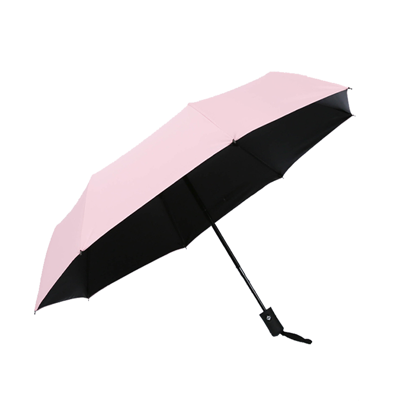 全自动雨伞女太阳伞小清新晴雨两用三折叠遮阳自动伞男定制广告伞