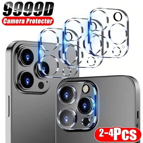 4Pcs Camera Lens Protector Glass For iPhone 16  Max Mini Camera Protective Glass Film For IPhone 15