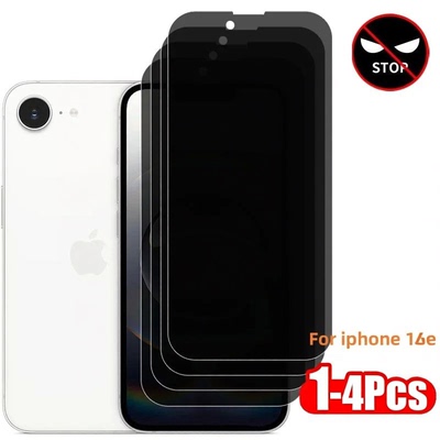 Privacy Glass For iphone 16e Tempered Glass Anti-spy Screen Protector iphone 17 15 Protective Phone