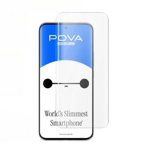 For Tecno Pova Slim UV Liquid Tempered Glass Screen Protecto