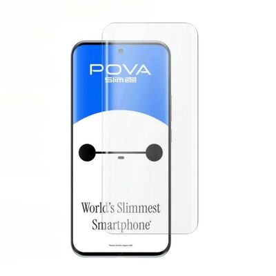 For Tecno Pova Slim UV Liquid Tempered Glass Screen Protecto