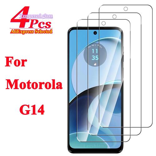 For Motorola G14 Shatterproof Tempered Glass For Moto G14 Sc