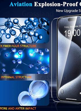 2-4Pcs Tempered Glass For iPhone 17 16 15 14 13 12 11 Pro Max Screen Protector Protective Glass Film