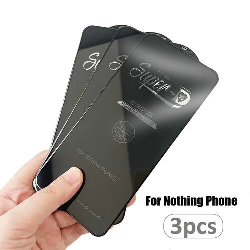 3PCS Super-D Curved Tempered Glass 9H For Nothing Phone 3A P