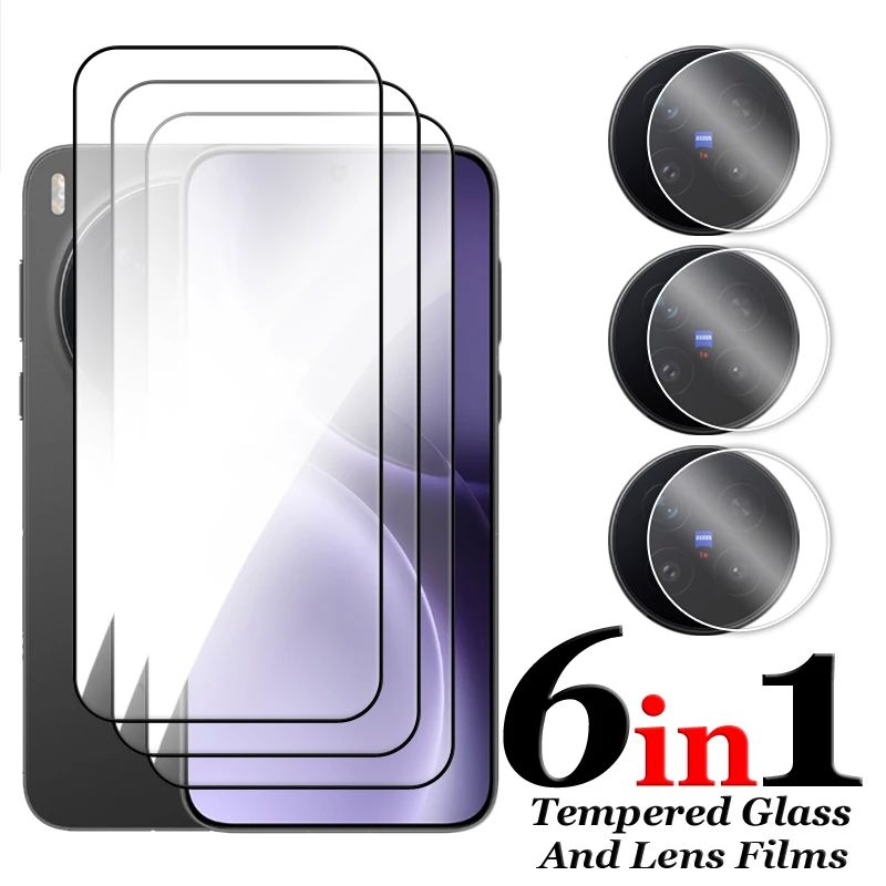 6in1 For Vivo X300 Pro Glass For Vivo X300 Tempered Glass 2.