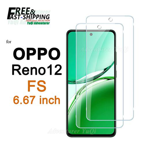 Screen Protector For OPPO Reno12 FS 5G 6.67 inch Tempered Gl