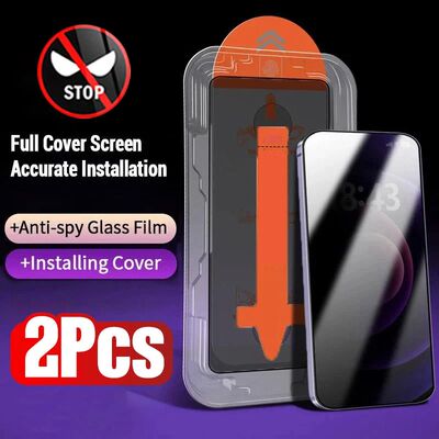 2Pcs Premium Screen Protector for iPhone 17 16 15 14 13 12 1