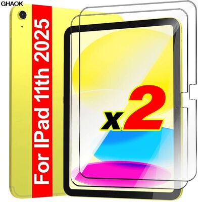 For IPad A16 11th 2025 Tempered Glass Shatterproof Screen Pr