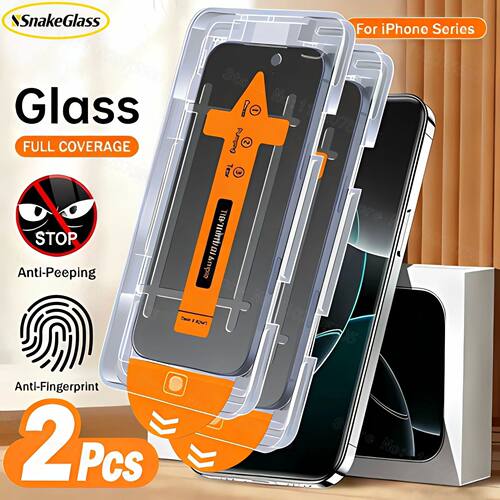 2PCS Privacy Tempered Glass Screen Protector for iPhone 13/1