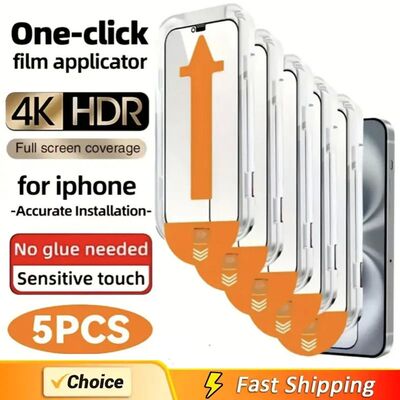 Oleophobic Coating Dust Free Easy Installation Screen Protec