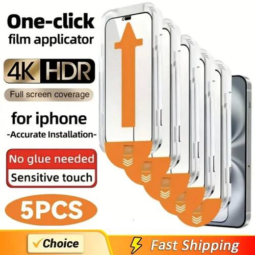 Oleophobic Coating Dust Free Easy Installation Screen Protec