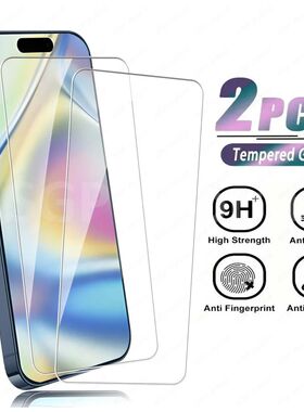 2Pcs For iPhone 17e Cristal Cover Tempered Glass Apple iPhon