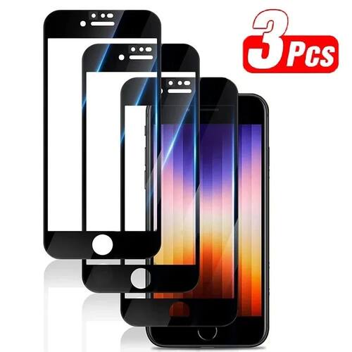 3Pcs Screen Protector On The For IPhone 7 8 6 6S Plus For IP