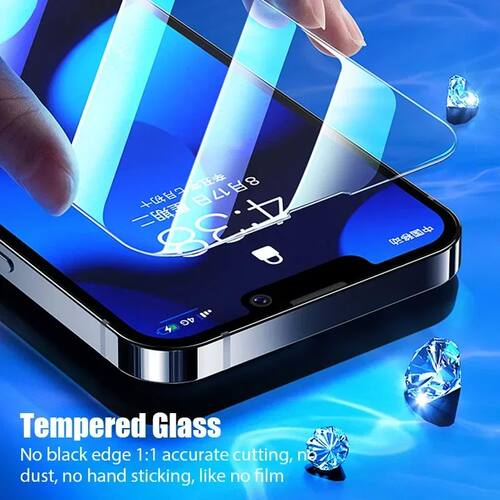 6IN1 Tempered Glass For iPhone 15 14 13 12 11 Pro Max Camera
