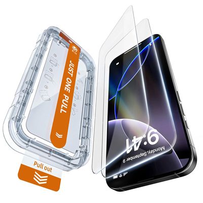 2 Pack AR Screen Protector for iPhone 17 Pro Max Air with Au