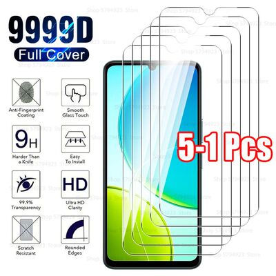 5-1Pcs For vivoY04 vivoY28 Y 04 38 28 17s Glass Screen Prote