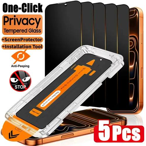 Privacy Screen Protector Tempered Glass For iPhone 17 Pro Ma