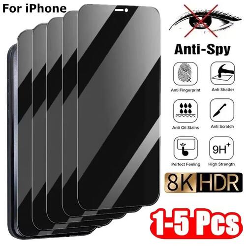 Privacy Screen Protector For iPhone 16 13 15 11 12 14 17 Pro