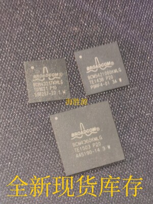 BCM43217KMLG  BCM4360KMLG  BCM54210BOKMLG  QFN 全新现货库存