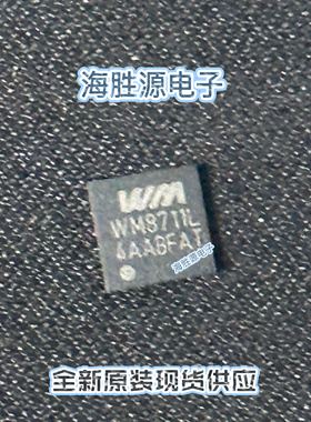 WM8711L WM8711 WM8711LG 音频转换器QFN28全新原装 原装现货直拍
