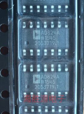 AD824ARZ AD824AR AD824A SOP-14运算放大器 IC芯片 全新现货库存