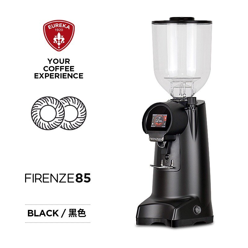 尤里卡Eureka Firenze85/75意大利电控液晶屏商用电动意式磨豆机