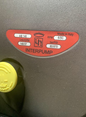 AB140意大利英特interpump 进口高压泵大型龙门自动洗车机泵特价