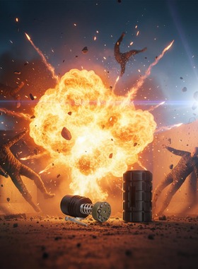 【声响雷】 声音响手雷军事军推爱好者（需要自备耗材）