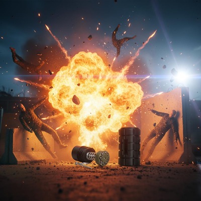 【声响雷】 声音响手雷军事军推爱好者（需要自备耗材）