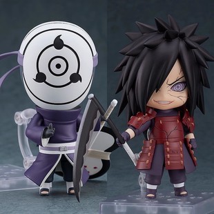 火影手办宇智波带土2120宇智波斑2175水门粘土人 疾风传动漫摆件