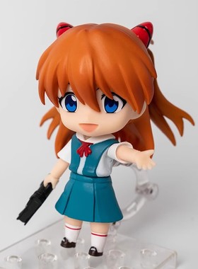 EVA手办动漫周边模型摆件 明日香1202 绫波丽1197粘土人初号机