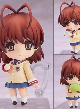 CLANNAD手办粘土人869古河渚 小渚 二次元美少女动漫机箱玩具模型