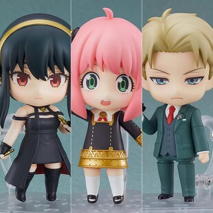 间谍过家家 Q版手办阿尼亚福杰1902 约尔 可换脸模型粘土人优质版