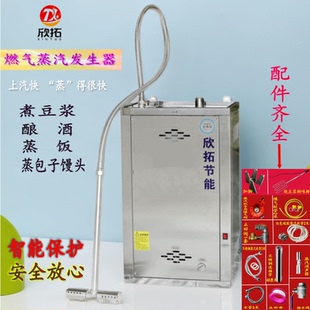 环保蒸汽发生器燃气蒸汽机煮浆酿酒蒸包做豆腐商用节能锅炉蒸汽机