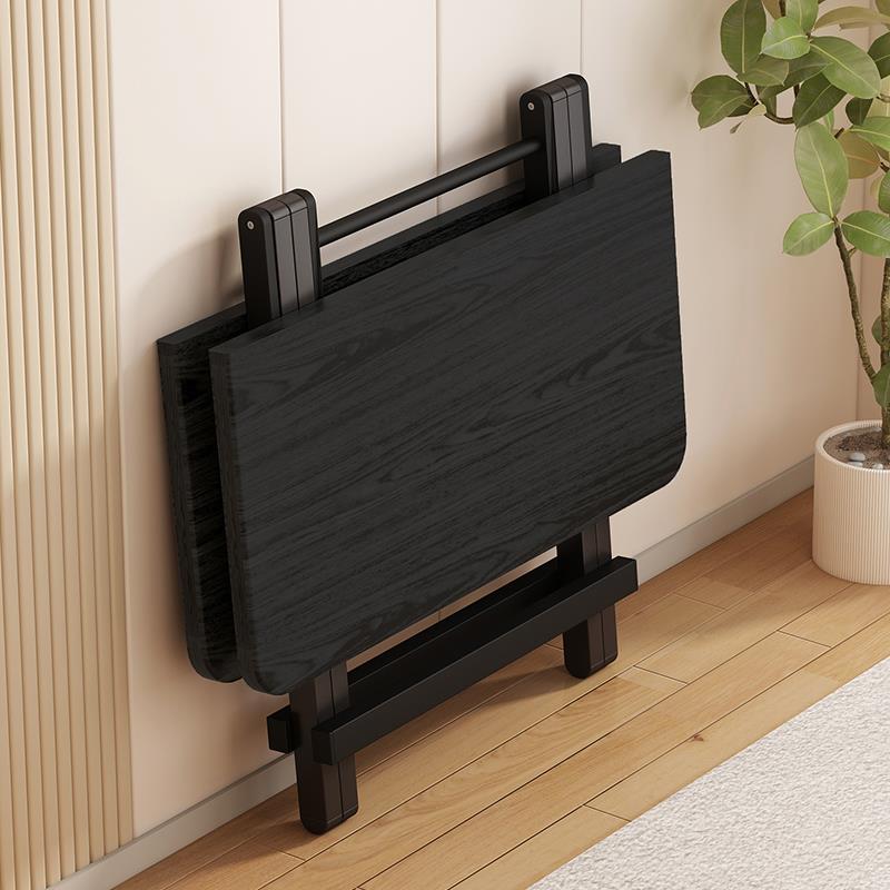 米悦可折叠餐桌家用简易出租屋吃饭小桌子户外摆摊正方形便携式四