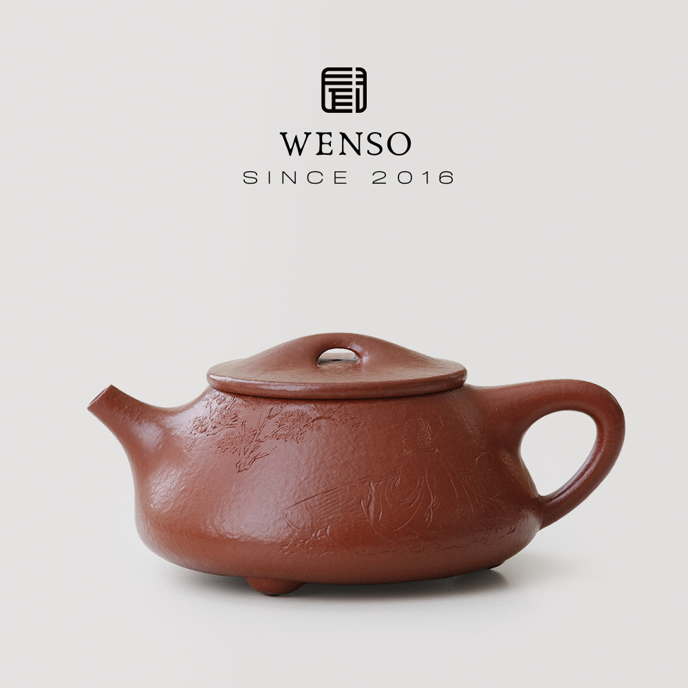 闻说|孔东风老朱泥景州石瓢紫砂壶 宜兴原矿手工茶壶