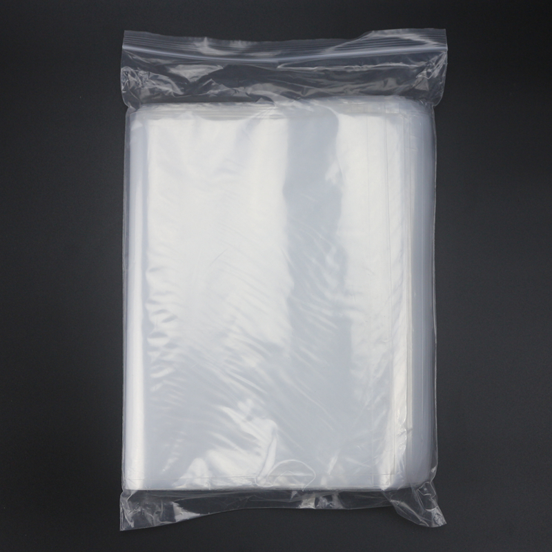9.5号加厚自封袋22*32cm*12丝密封袋包装食品PE塑封口透明保鲜袋