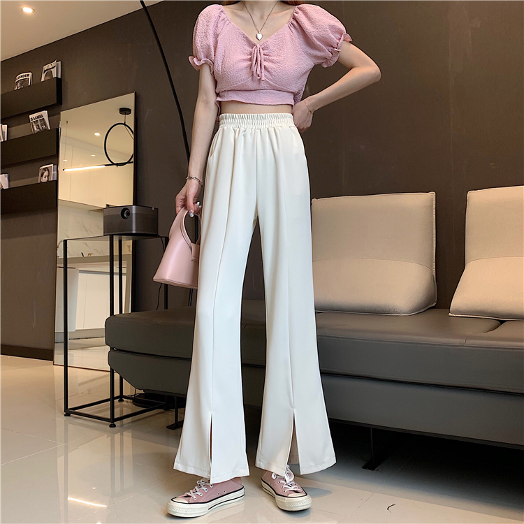 Real price: spring and summer 2021 new versatile wide leg pants for women