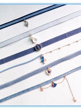 choker项圈饰品吊坠锁骨链