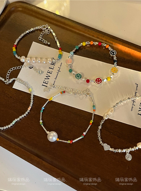 女镀银多巴胺手链原创设计