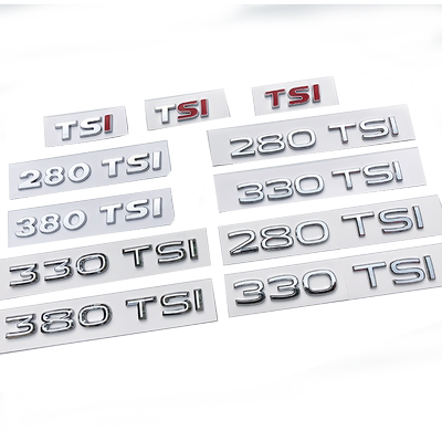 大众车尾探岳朗逸330tsi排量标贴