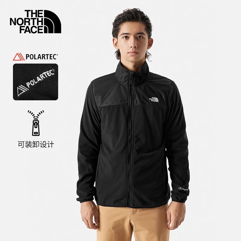 thenorthface抓绒衣北面