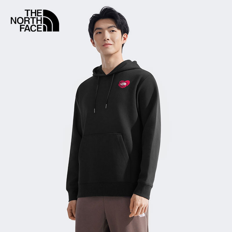 北面户外运动针织舒适透气帽衫