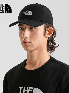 TheNorthFace北面鸭舌帽男女春夏运动棒球帽户外可调节遮阳帽4VSV