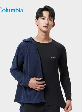 Columbia哥伦比亚户外秋冬吸湿奥米热能保暖功能舒适内衣男AE6323
