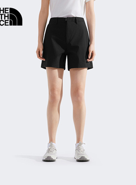 TheNorthFace北面女Basin防泼水休闲短裤子户外徒步夏季新款8DFM