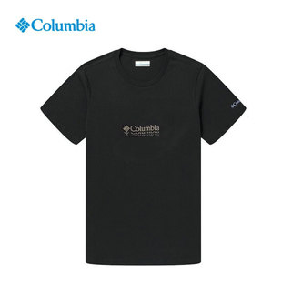 圆领T恤 Columbia哥伦比亚23春夏新品 男子城市户外印花短袖