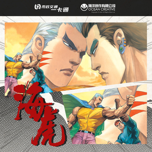 北京一卡通 漫画周边联名全国通用交通联合卡白首男玩偶 海虎